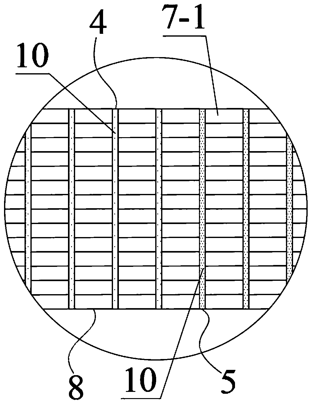 Mine tray for prejudging magnitude of anchoring force on basis of surface deformation and monitoring method