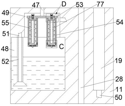 Device capable of automatically treating steam engine exhaust pollution