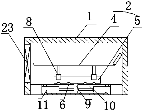 High-pressure nursing bathing device