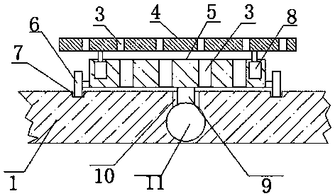 High-pressure nursing bathing device