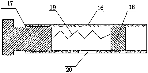 High-pressure nursing bathing device