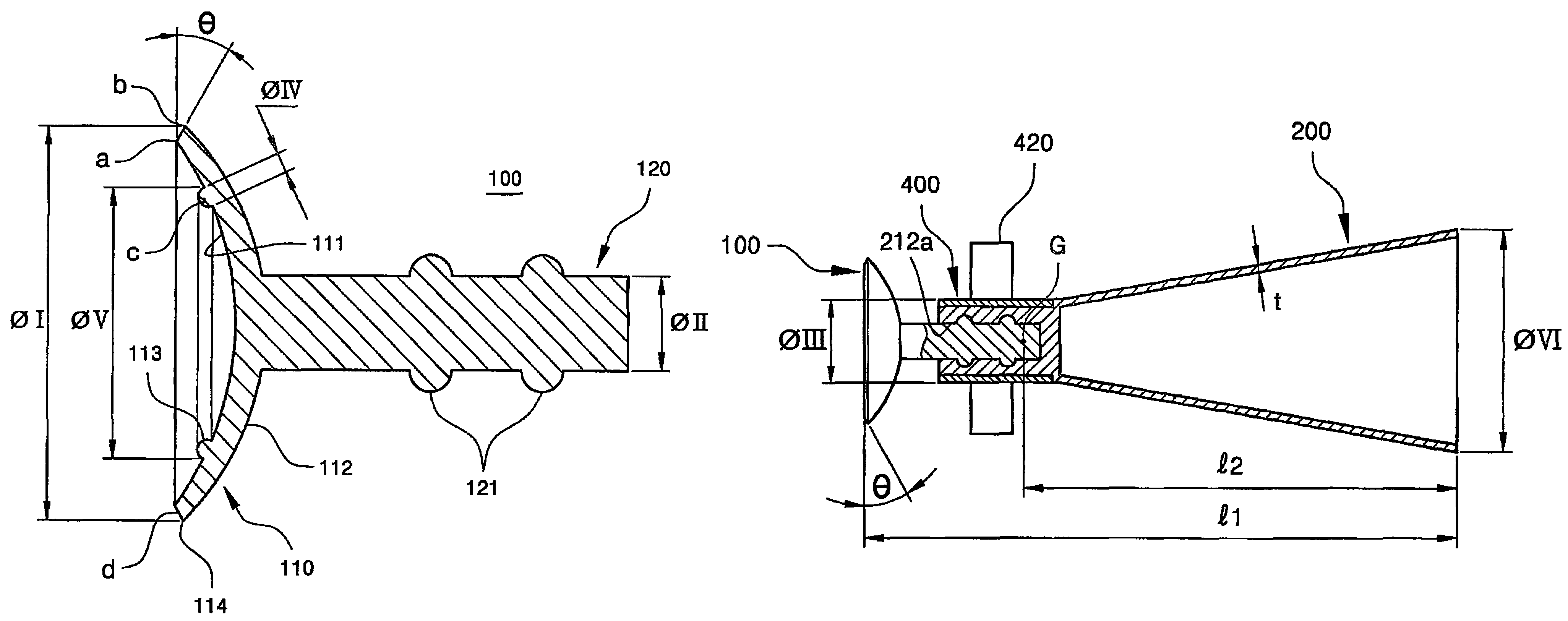 Sucker with an annular projection on adhesion surface and adhesion arrow having the sucker