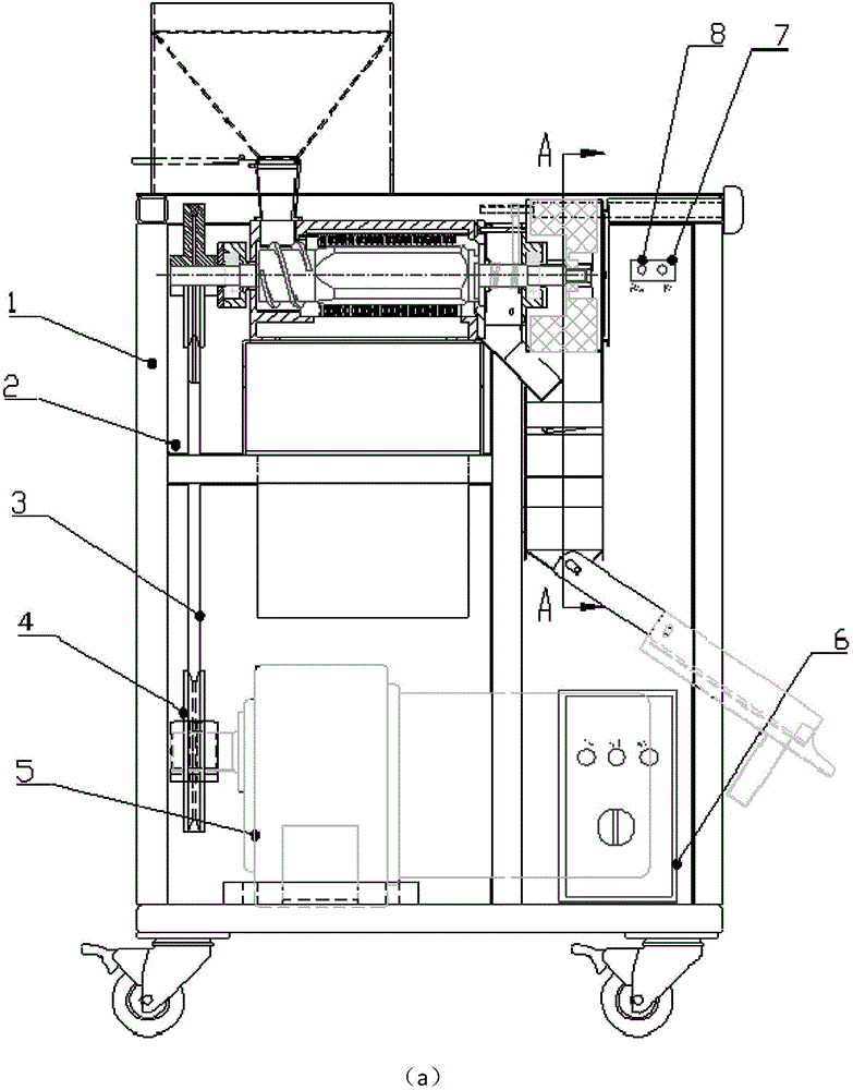 Refined smashing system for domestic type rice germ retaining rice mill