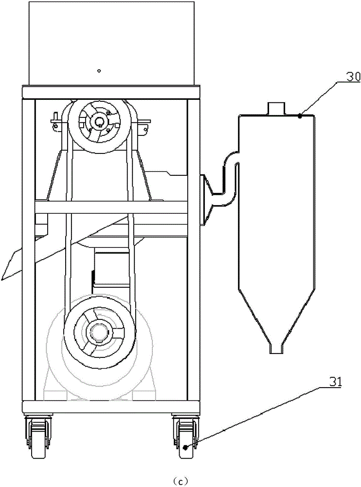 Refined smashing system for domestic type rice germ retaining rice mill