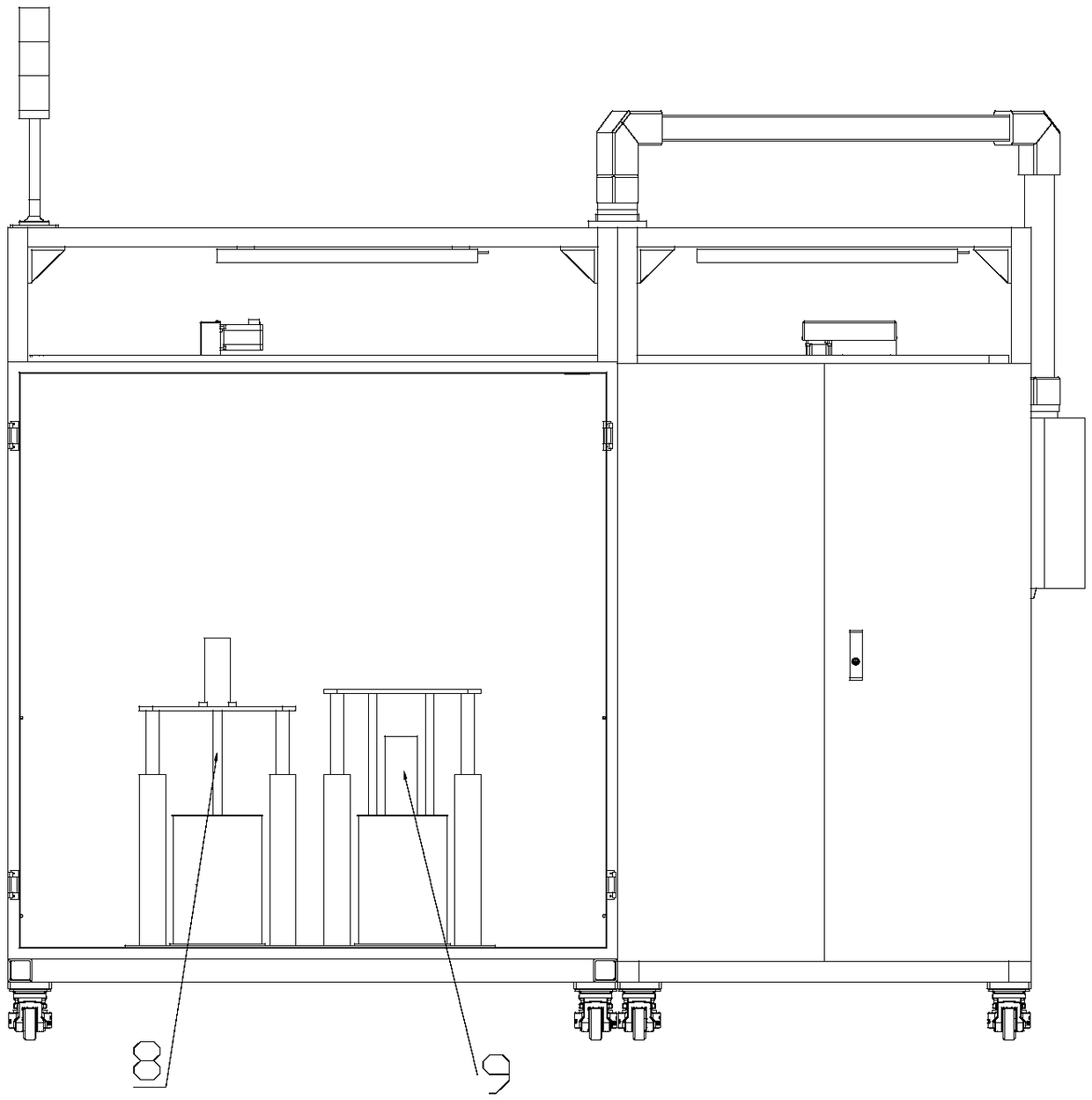 Numerical control dispensing equipment and dispensing method