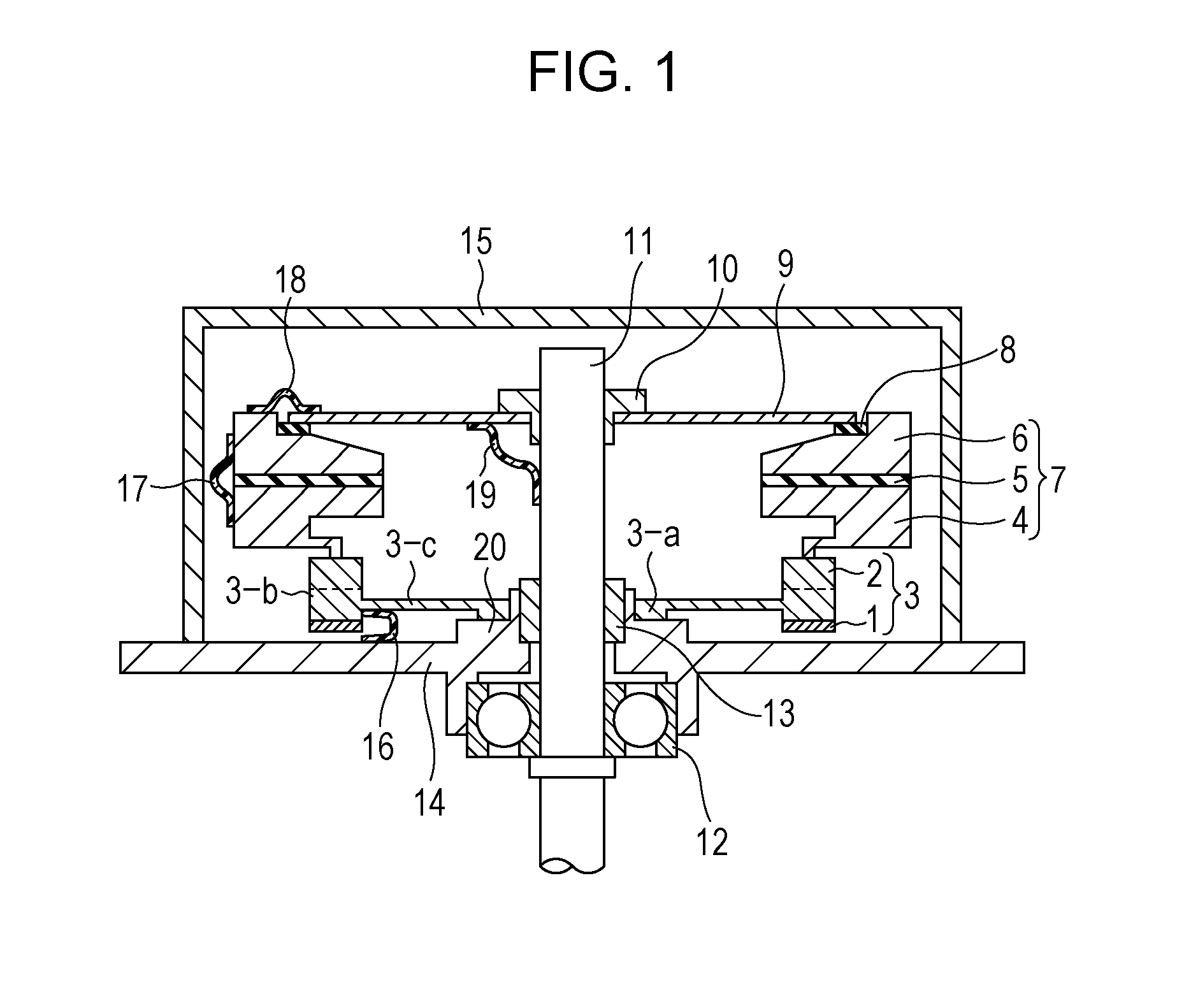 Oscillatory wave motor