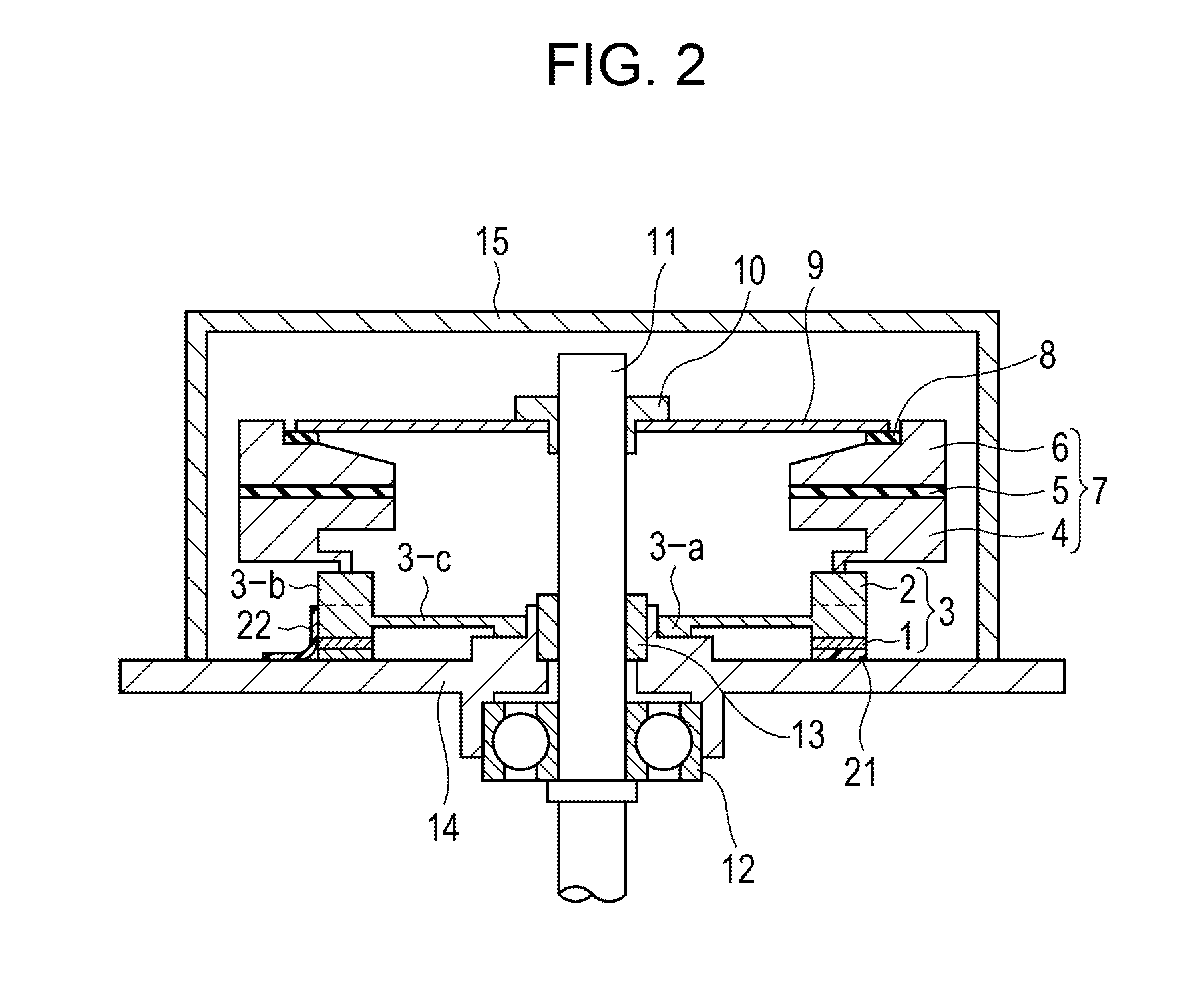 Oscillatory wave motor