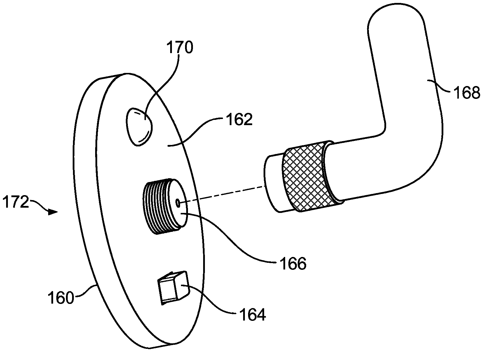 Providing remote access to a wireless communication device for controlling a device in a housing