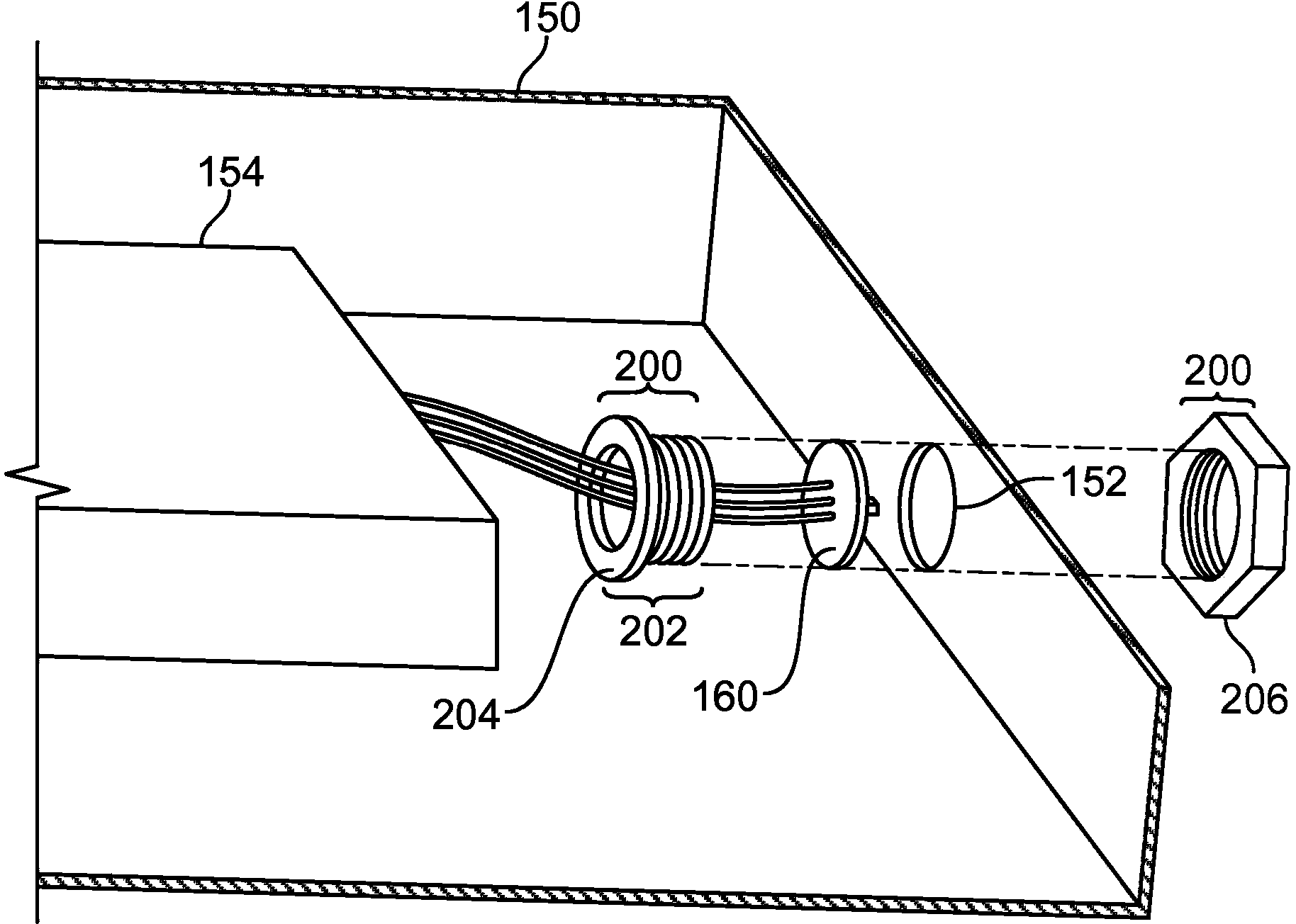 Providing remote access to a wireless communication device for controlling a device in a housing