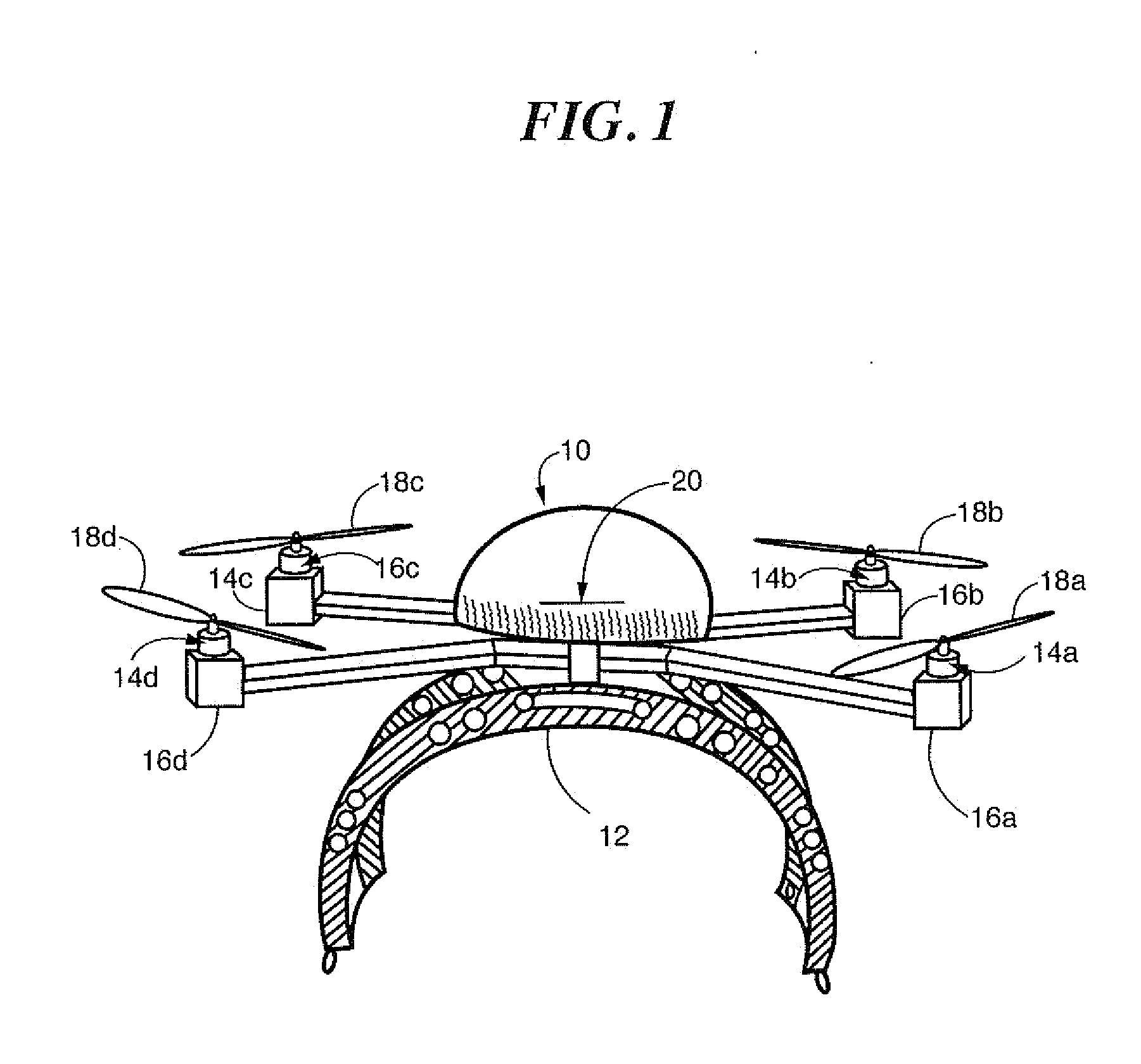 Control system for unmanned aerial vehicle utilizing parallel processing architecture