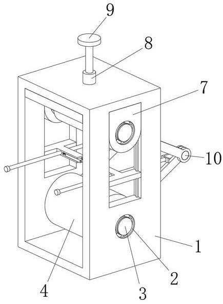 A stripping device for cable processing