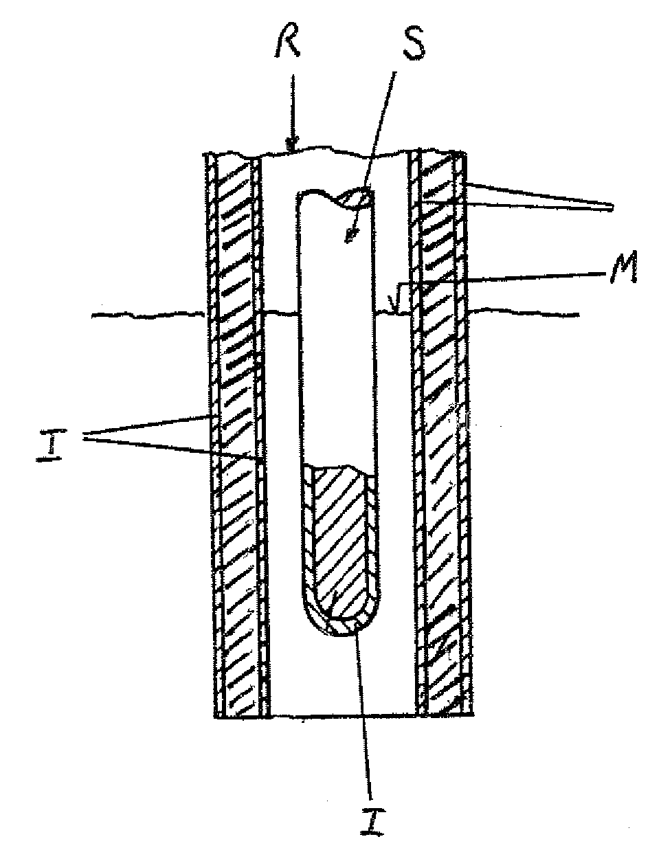 Capacitive level measurement and detection device