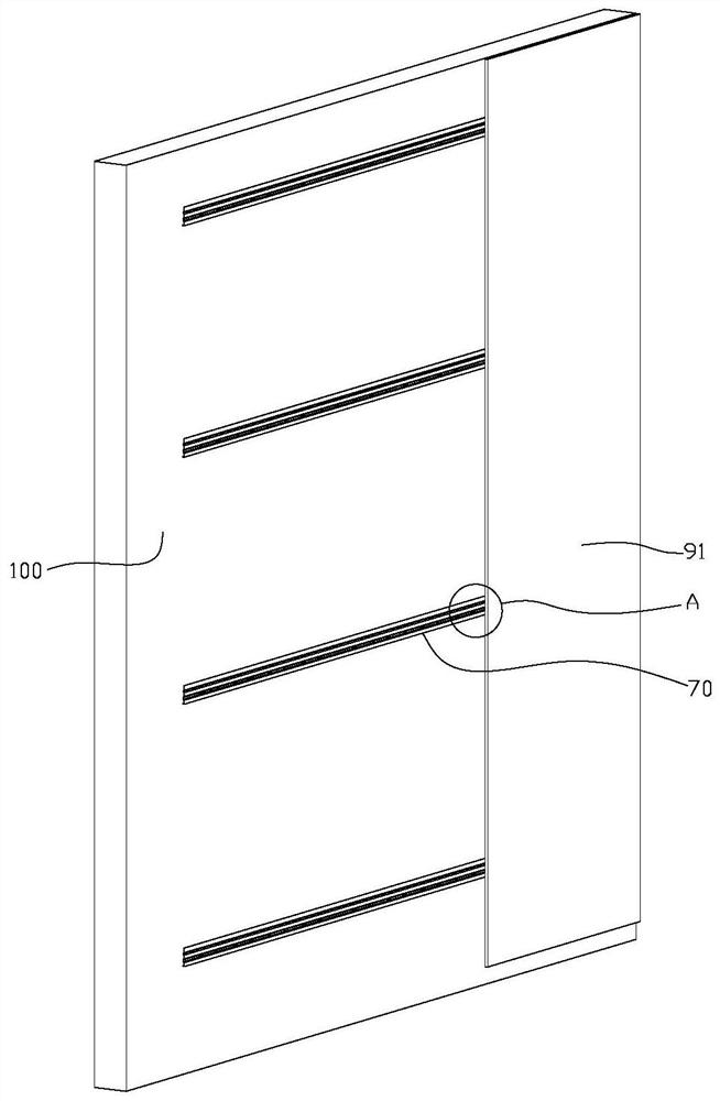 Keel assembly and wall surface assembly