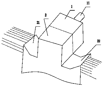 Tidal current energy power generation device