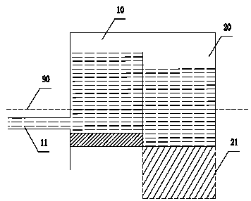 Tidal current energy power generation device