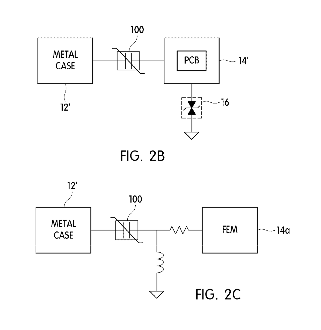 Electric shock device and portable electronic device including the same