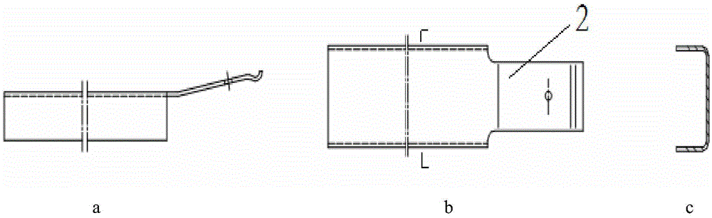 Combined tool for spraying paint protection for main wheel of plane