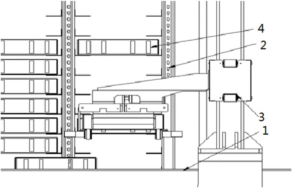 A device and method for automatic book access