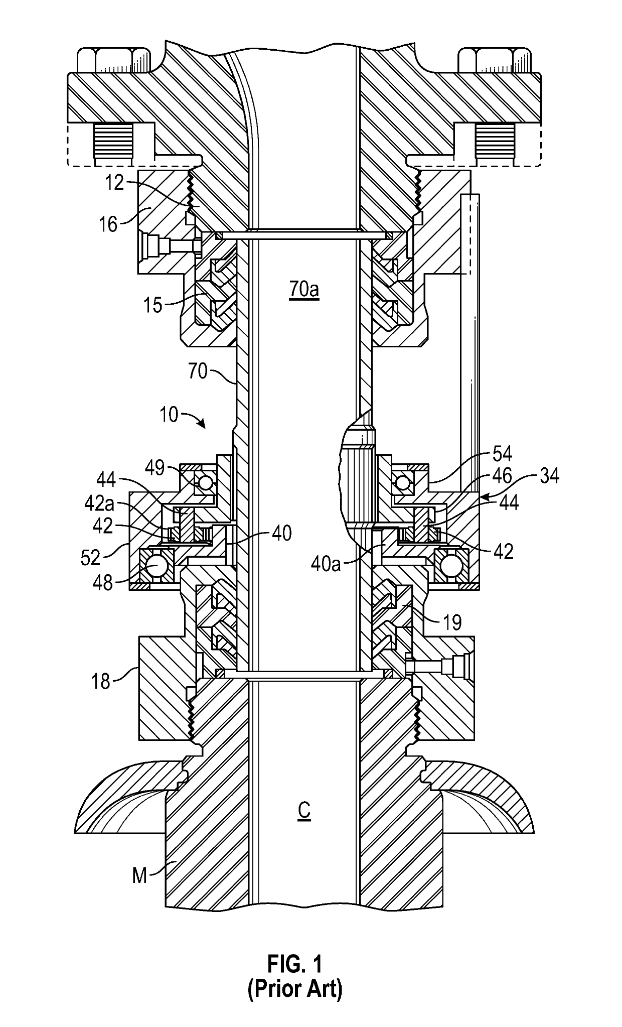 Epicyclic washpipe swivel cartridge and method