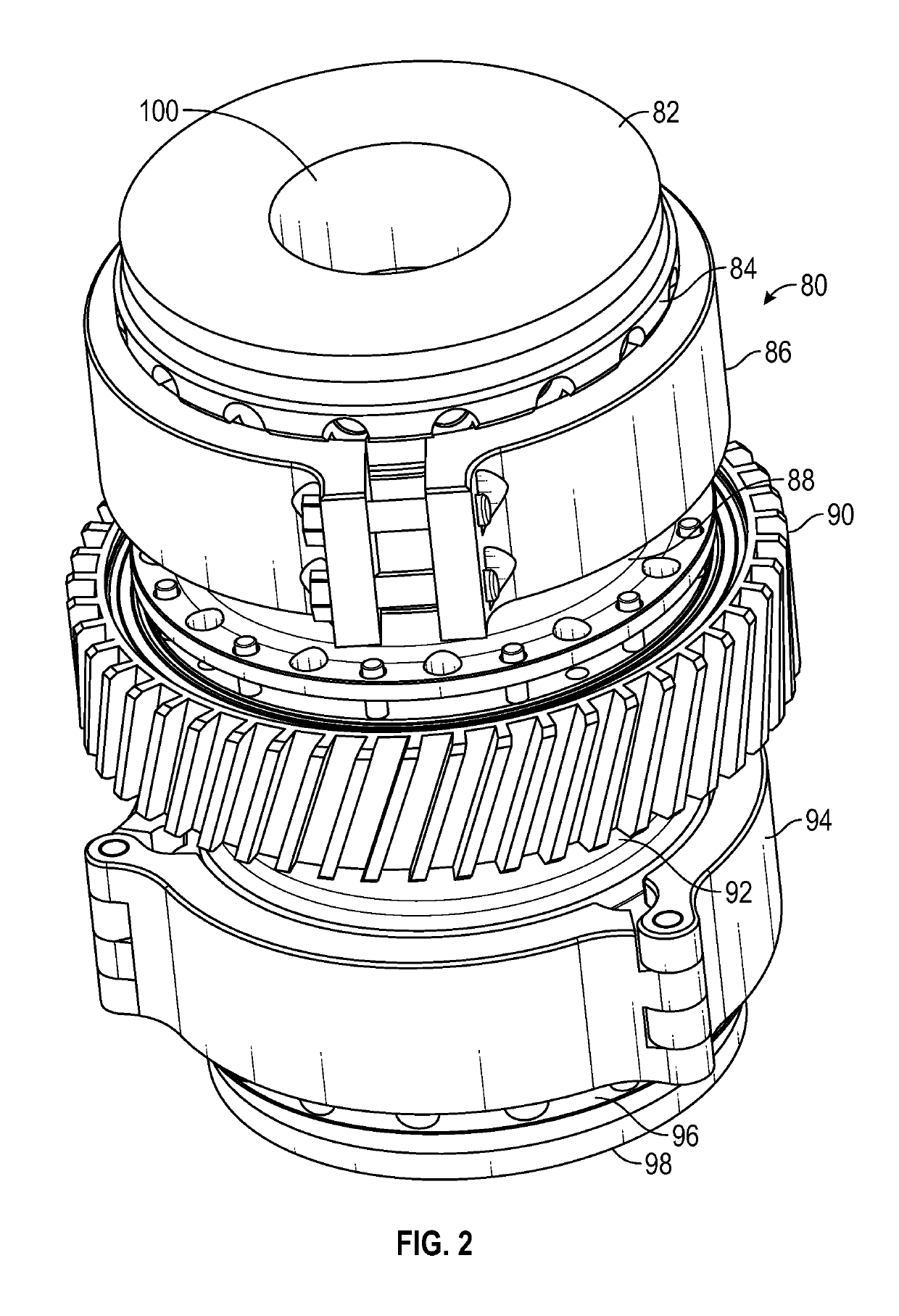 Epicyclic washpipe swivel cartridge and method