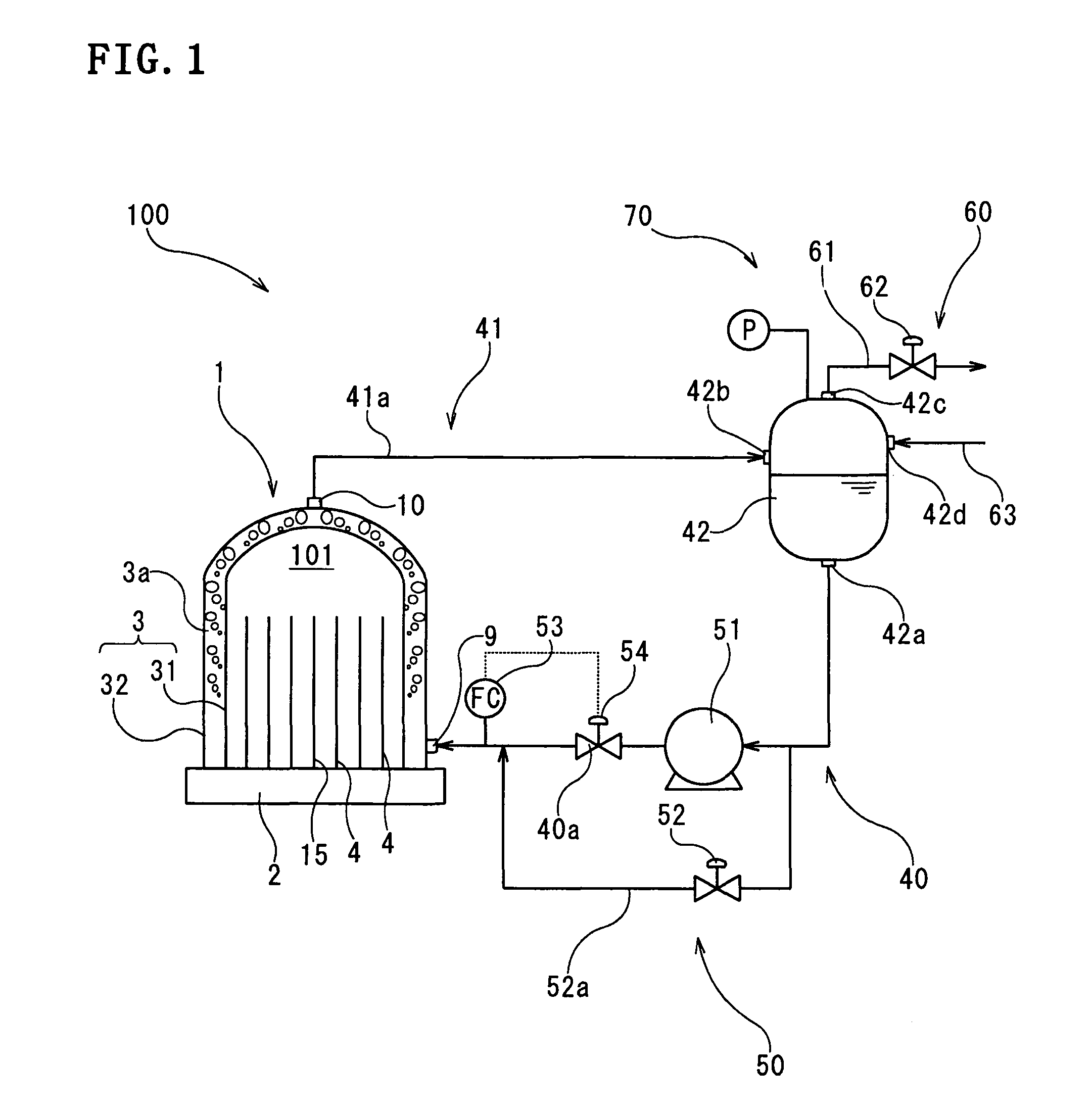 Apparatus for producing polycrystalline silicon