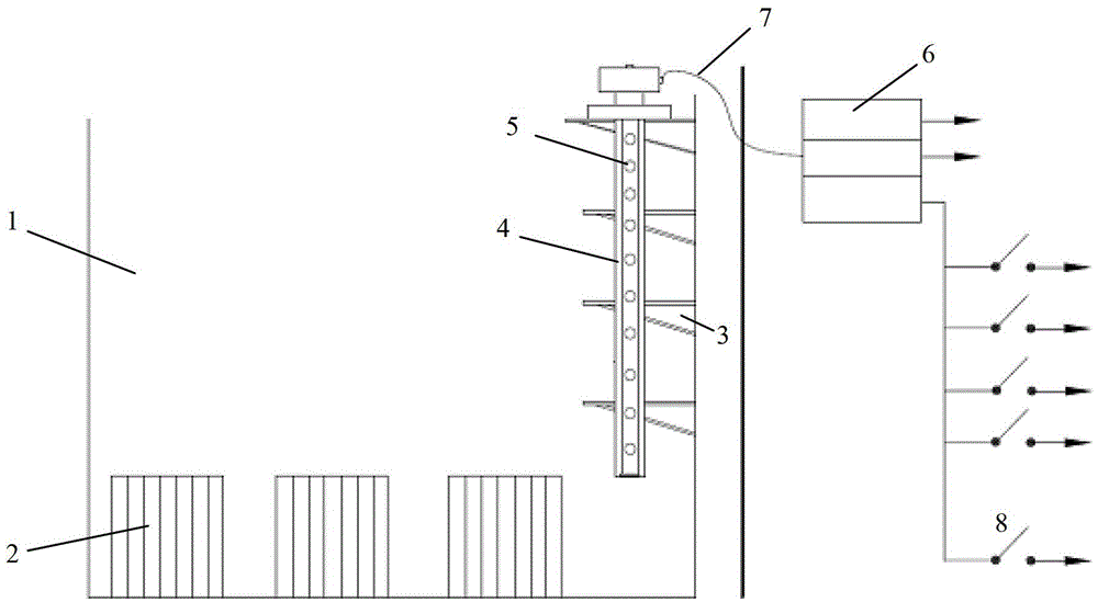 Spent fuel pool state continuous monitoring method and system