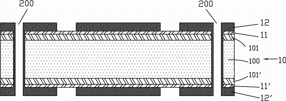 Method for processing single-face wire embedding printed circuit board without core board