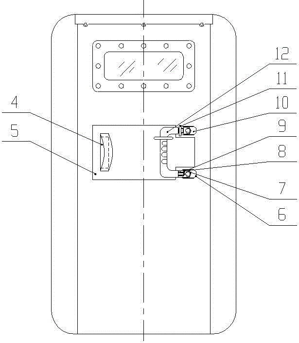 Folding grip shield