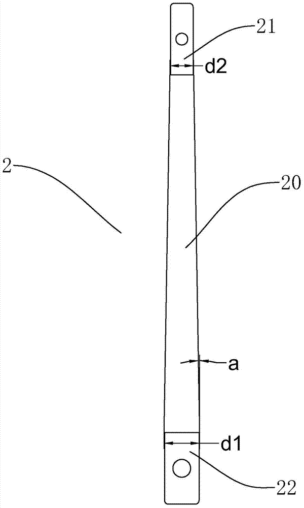 Building formwork pull rod