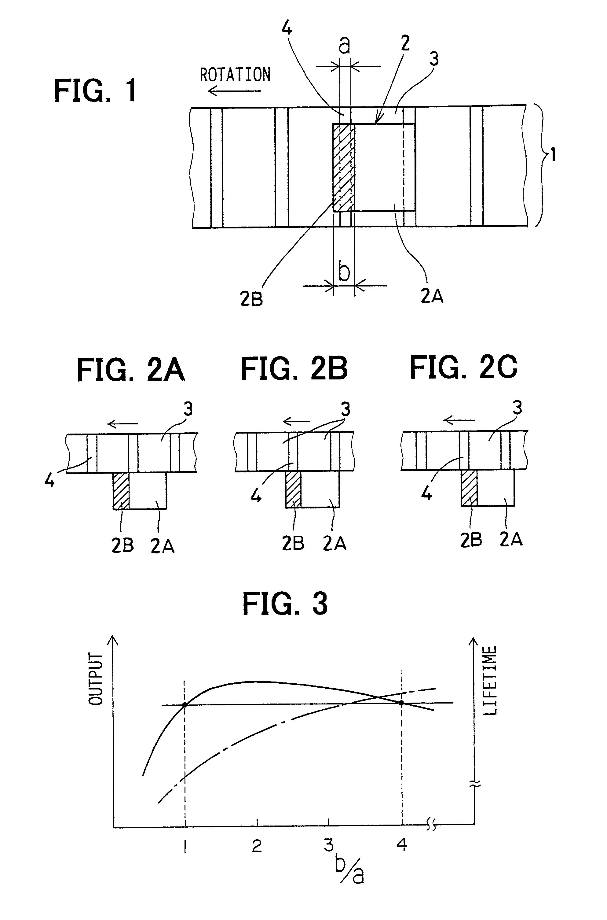 Rotary electric machine with stacked brush