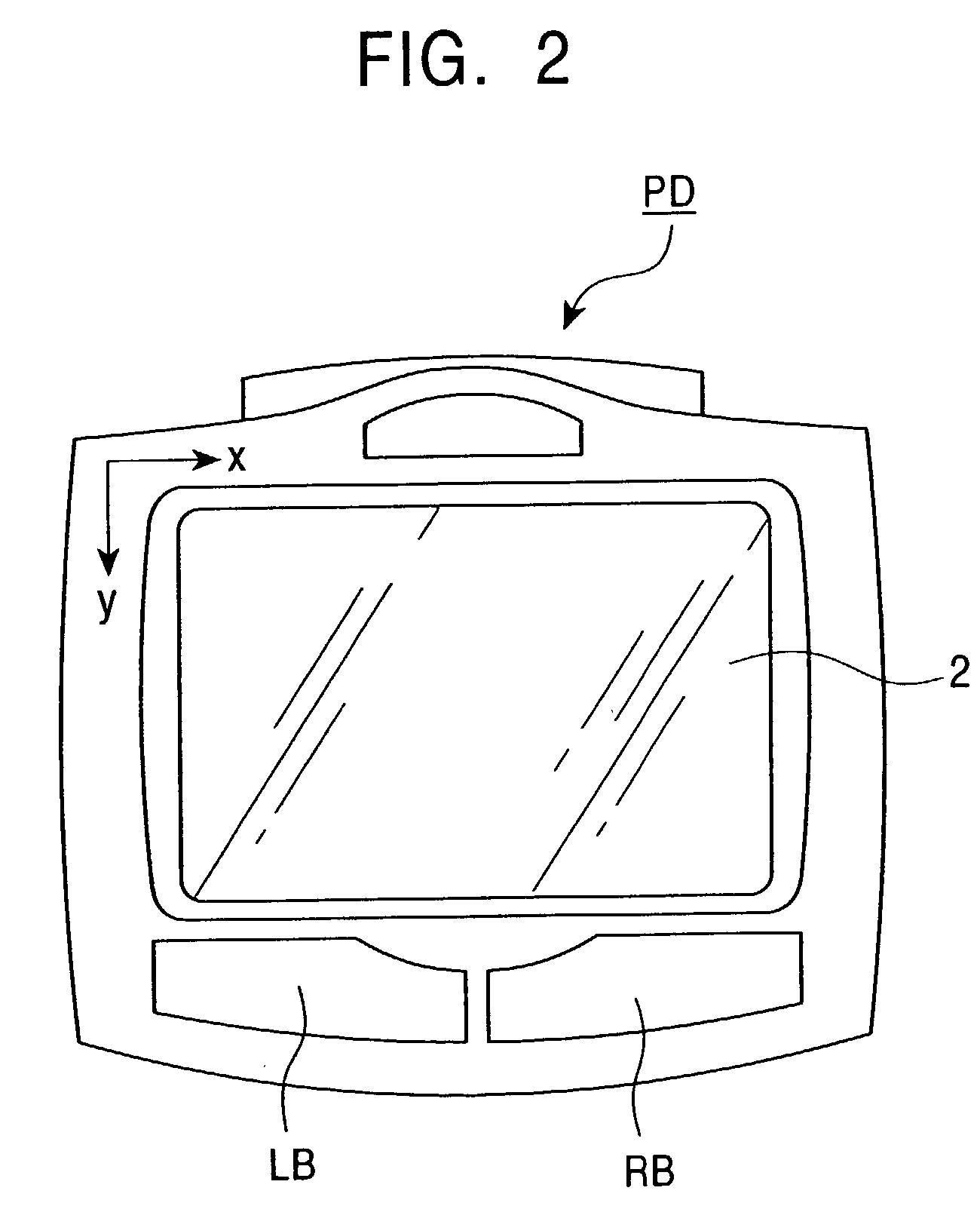 Coordinates input apparatus having divided coordinates input surface