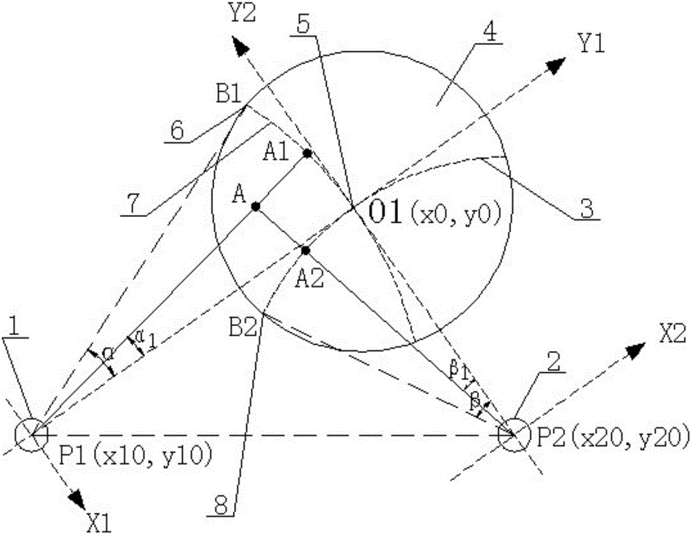 Method for improving target scoring precision in bow-and-arrow image scanning target scoring