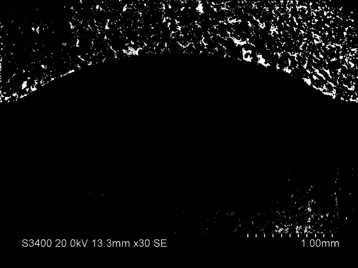 Powder for laser cladding in-situ self-generated vanadium carbide reinforced iron-based alloy and preparation method