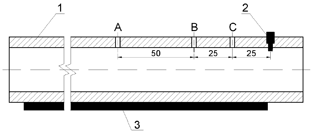 System and method for monitoring leakage of non-metal pipeline