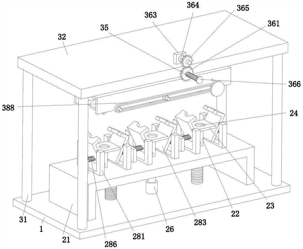 Surface finishing machine and finishing method of finned evaporation tube of refrigeration equipment