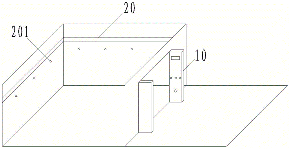 Automatic sterilization device for public toilet