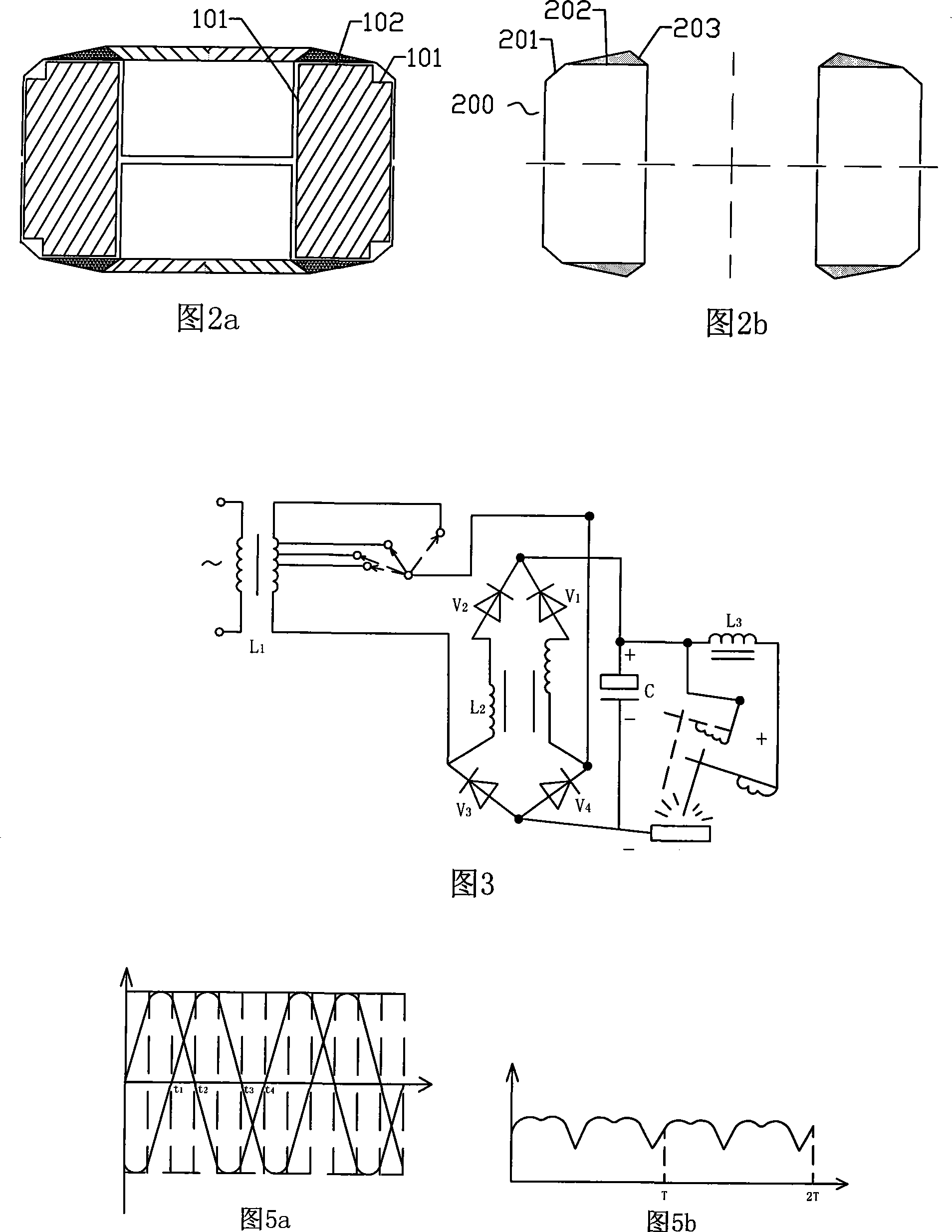 Improved ring shaped high-efficiency direct current arc welding machine