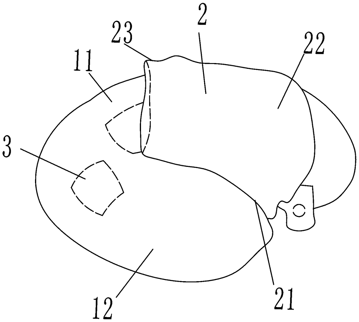 Deformable multifunctional U-shaped pillow