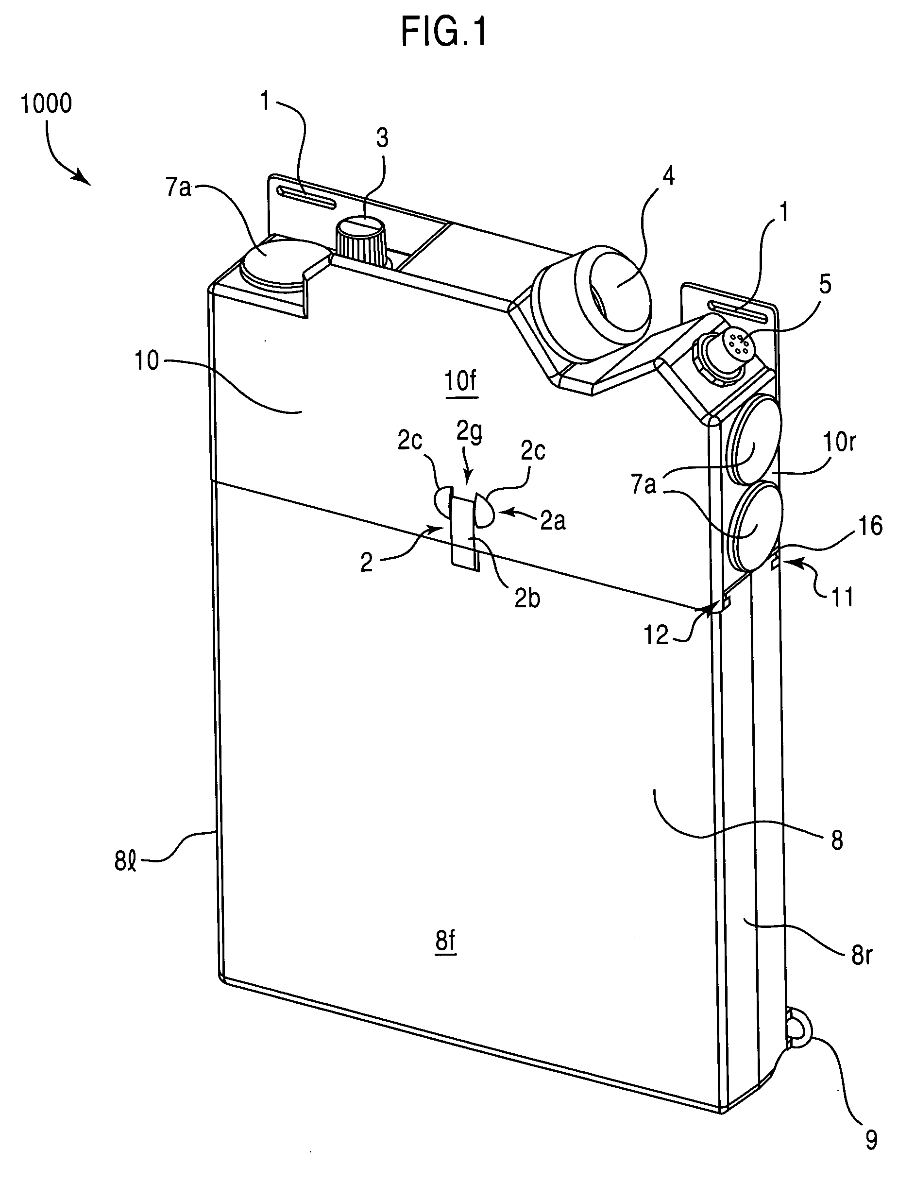 Thin profile air purifying blower unit and filter cartridges, and method of use