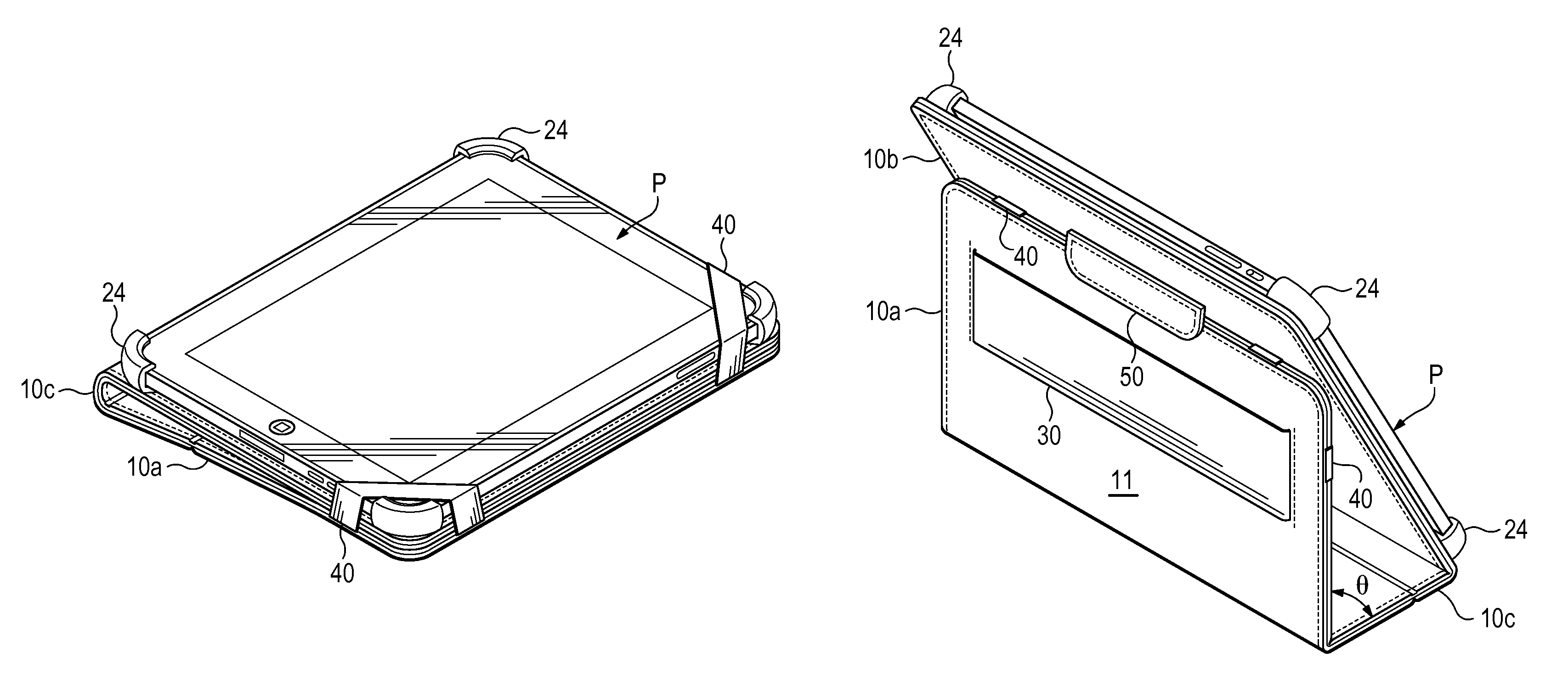 Cover for portable electronic device