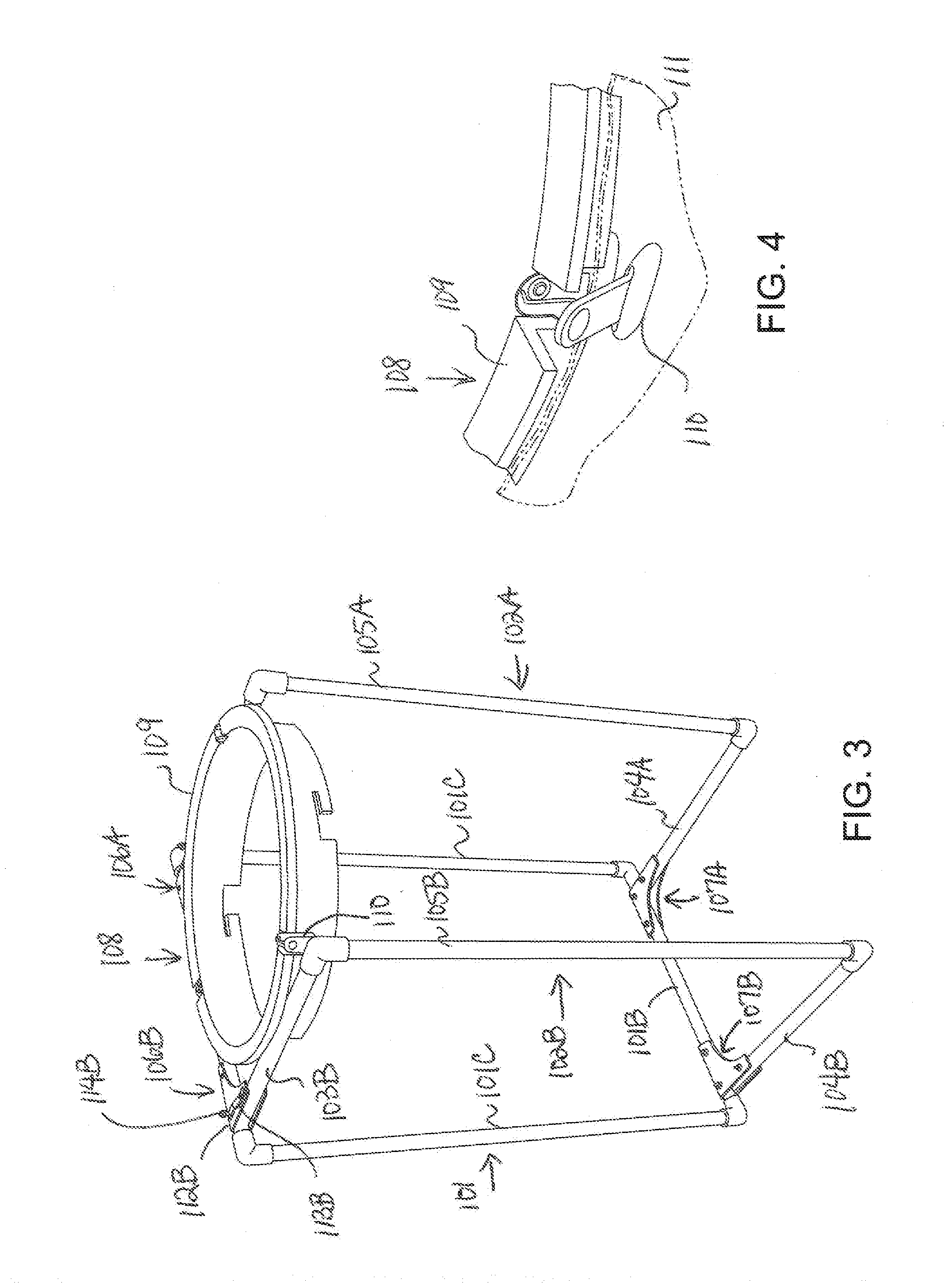 Yard Waste Bag Holding Apparatus