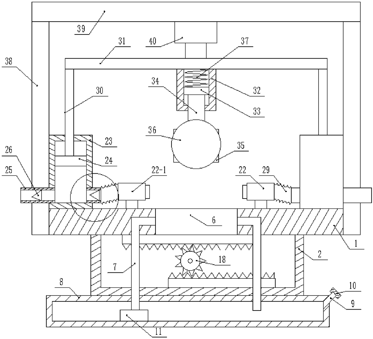 Plumbing pipe fitting cutting device