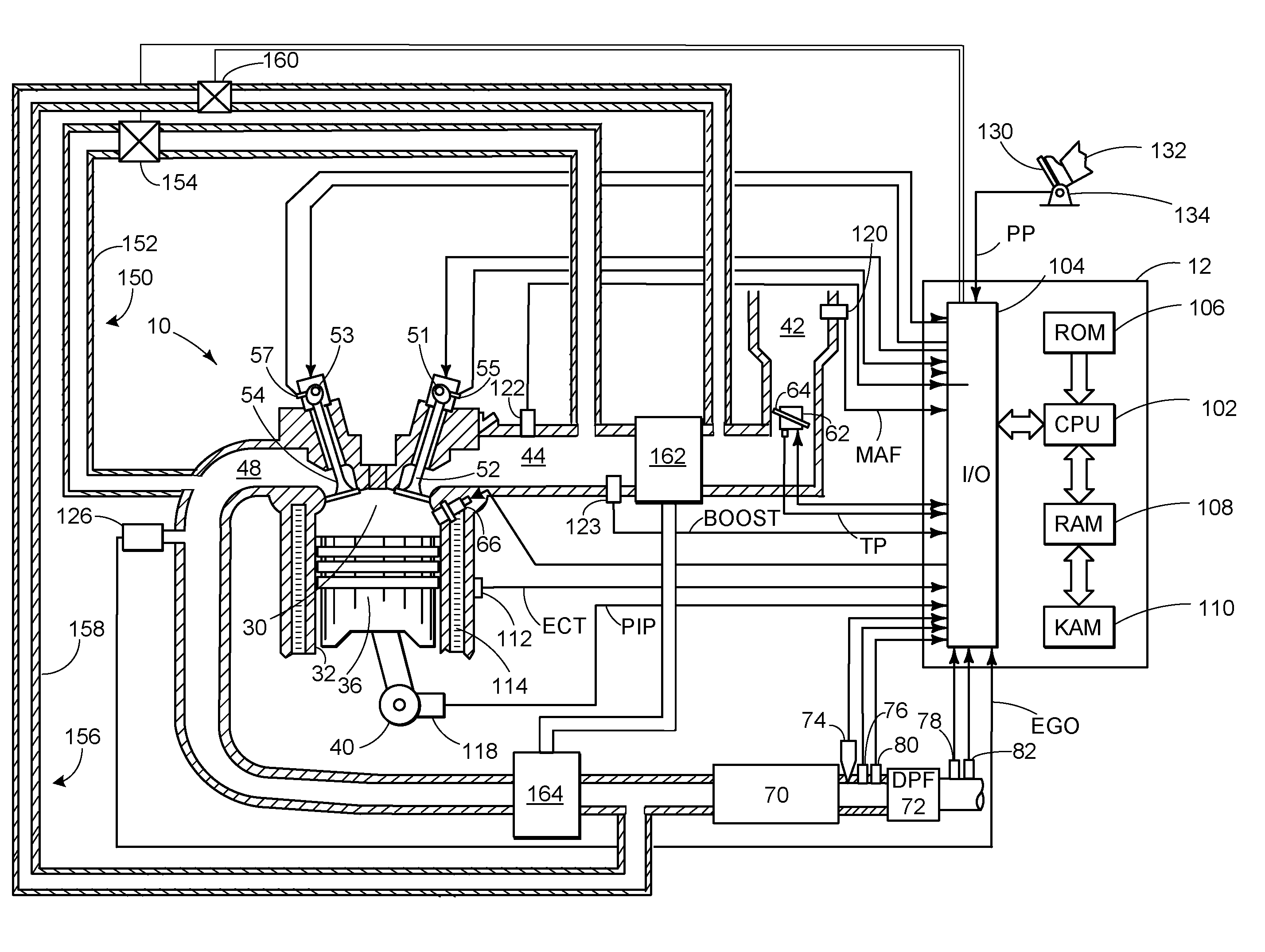 Control of diesel particulate filter regeneration duration