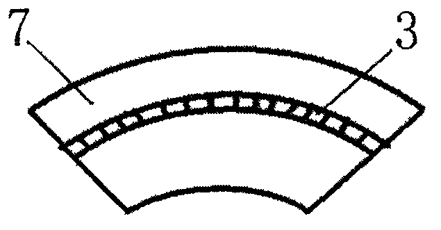 Technique of monitoring abrasion of brake linings by optical fiber sensing