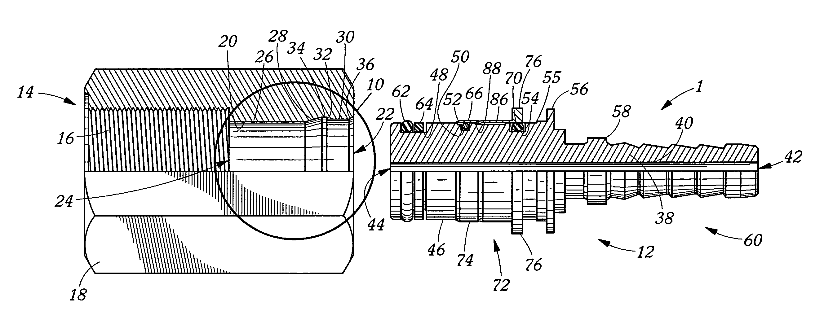 Quick connect coupling