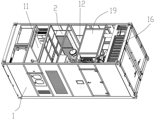 Container type power station