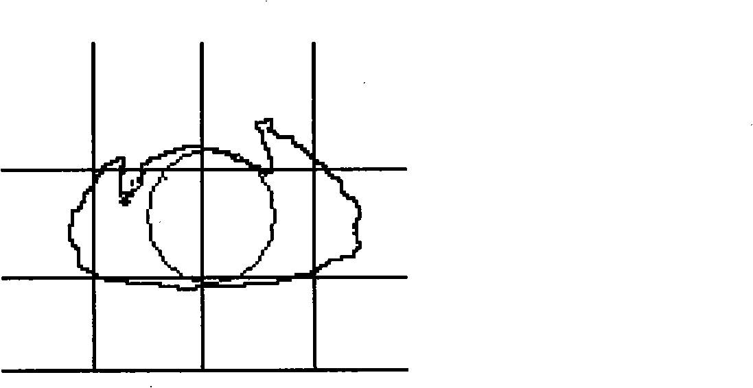 Method for recognizing human eye state based on built-in type hidden Markov model