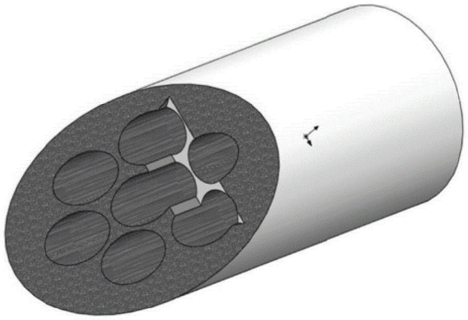 Preparation method of nerve defect repair material of vessel basilar membrane imitating structure