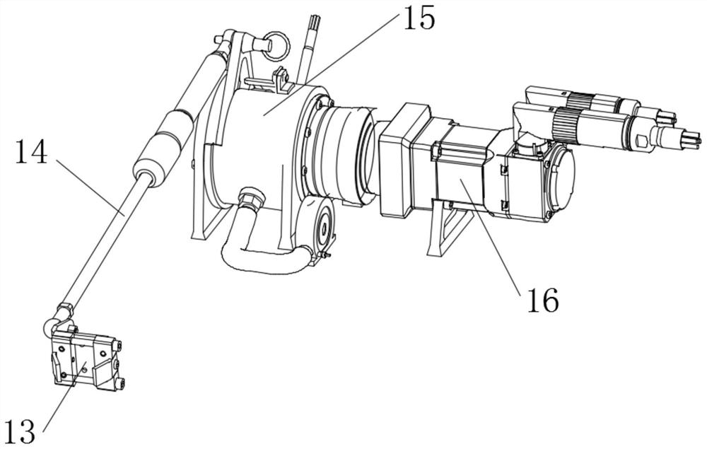 An accelerator pedal robot