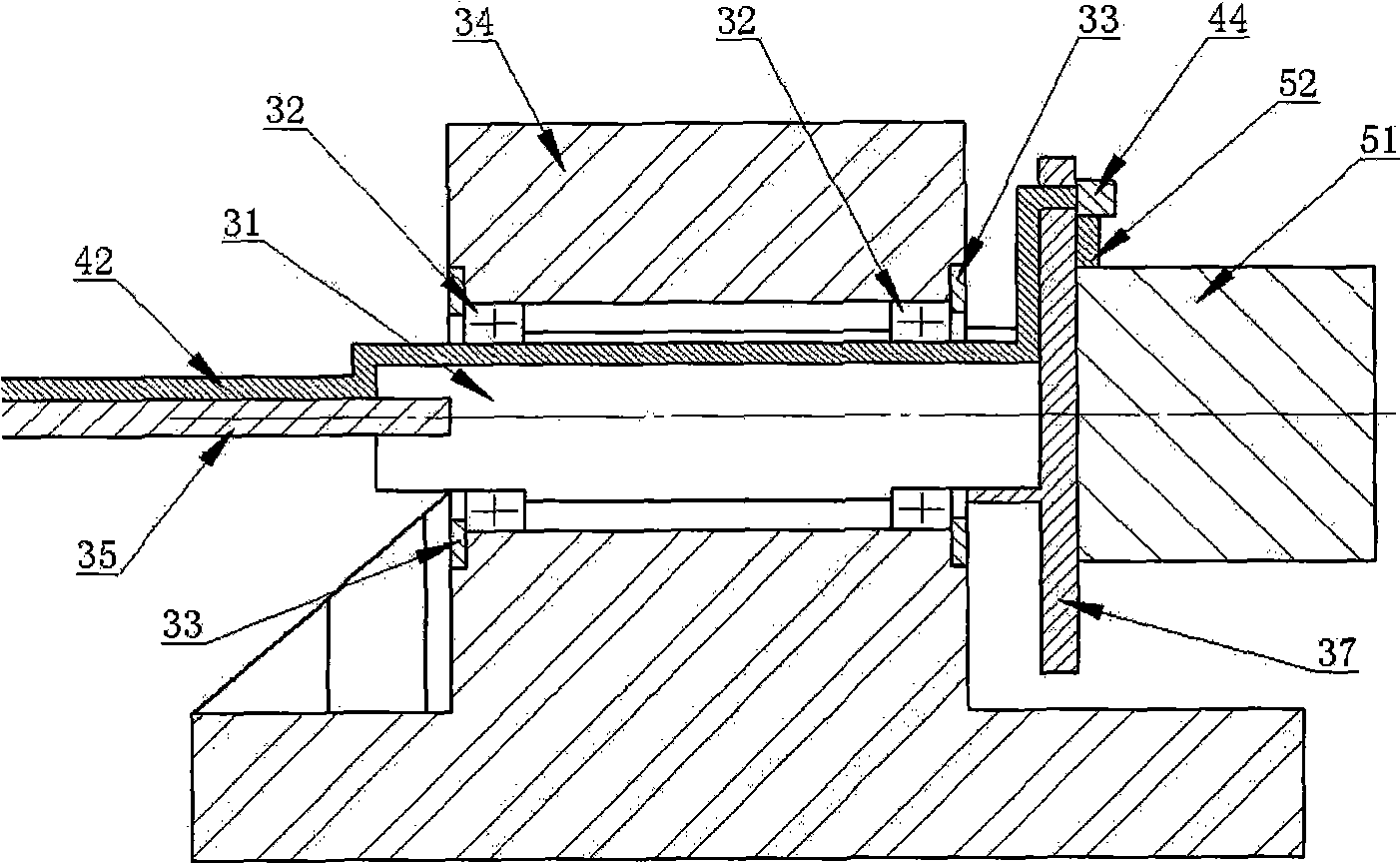 System for testing rotation and vibration performance of inertia device